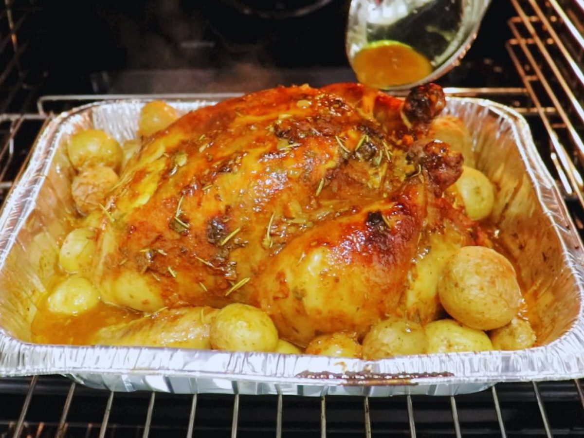 Receita de Frango Assado no Forno Que Derrete na Boca