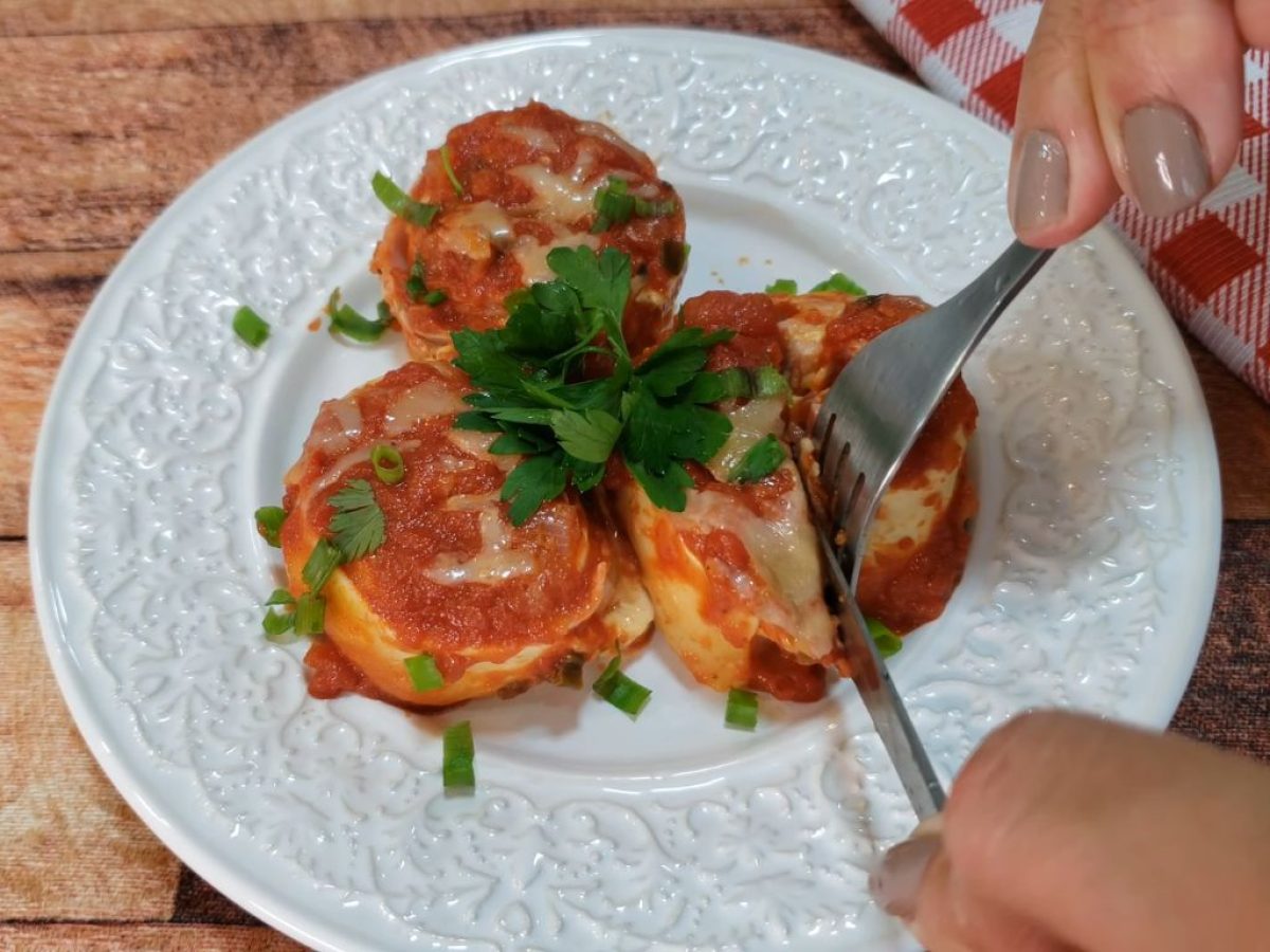 Receita de Rondelli com Massa de Pastel perfeito com alguns segredos