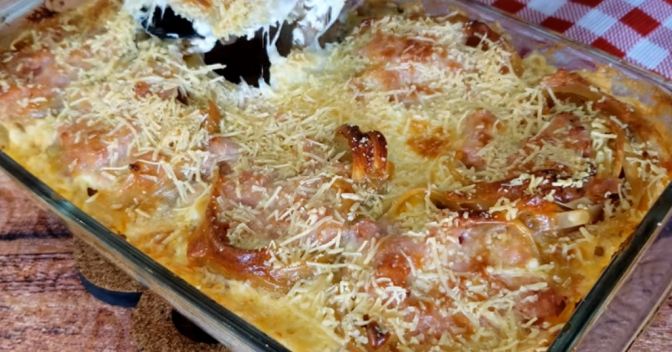Massas: Receita de Macarrão Ninho de Forno com um Toque de Molho Cremoso Que Faz Toda a Diferença