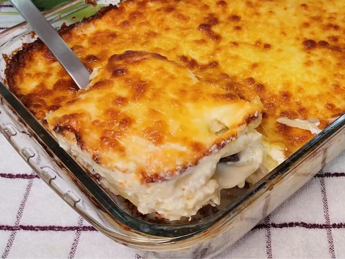 Receita de batata gratinada com bacon mais saborosa que qualquer outra opção