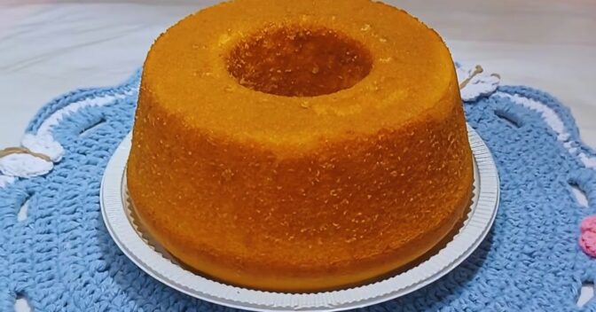 Bolos: Receita de bolo de fubá simples sem trigo no liquidificador
