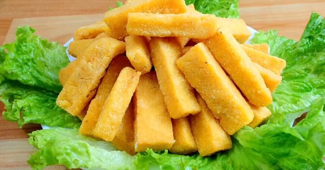 Entradas e Petiscos: Polenta frita sequinha igual de restaurante: o segredo que ninguém conta