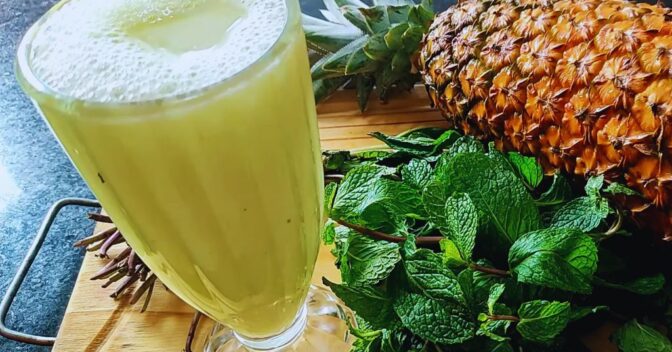 Drinks: Receita de Suco de Abacaxi com Hortelã: passo a passo para fazer