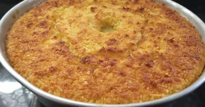 Bolos: Bolo de mandioca cremoso com coco: aprendi o jeito certo de fazer
