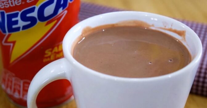 Drinks: Chocolate quente cremoso com Nescau que você faz em 10 minutos
