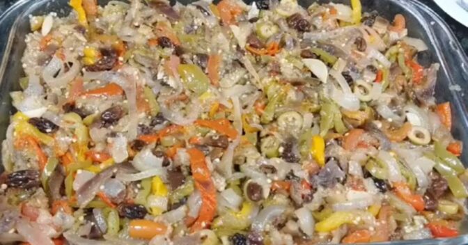 Acompanhamentos: Escabeche de berinjela assada que vai virar seu acompanhamento favorito