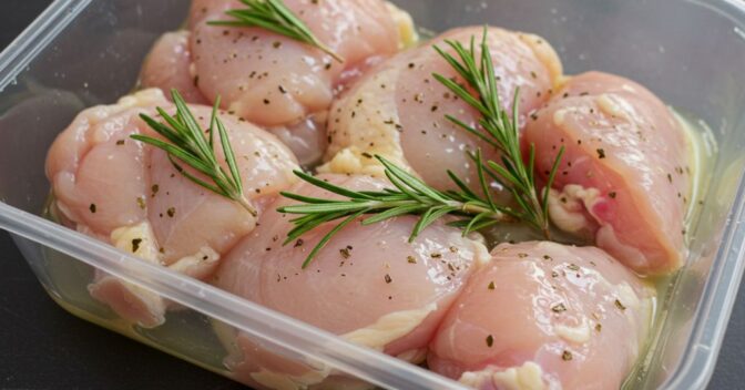 Molhos: Receita Marinada de Frango com Limão e Alecrim Refrescante e Aromática