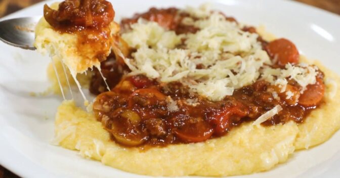 Pratos: Receita de angu com carne moída: o jeito mais fácil de fazer polenta cremosa