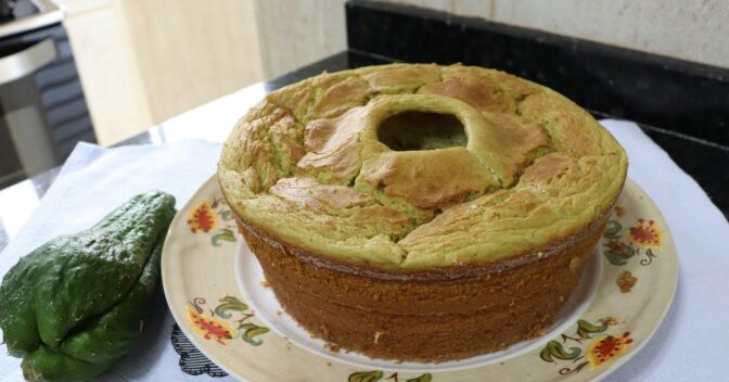 Bolos: Receita de bolo de chuchu fofinho que vai te surpreender na primeira mordida