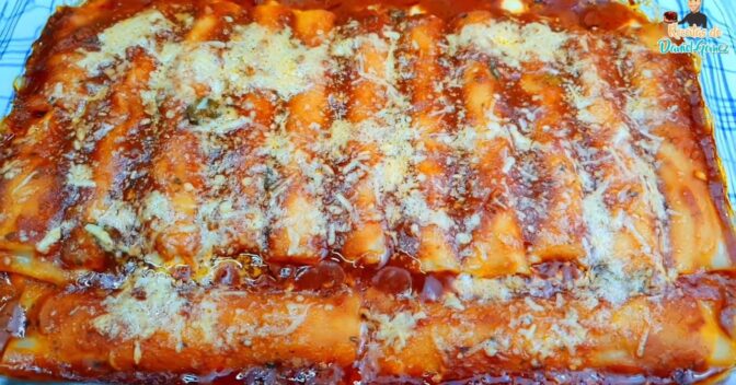 Massas: Receita de canelone de presunto e queijo: truque caseiro que usa massa de pastel e fica perfeito