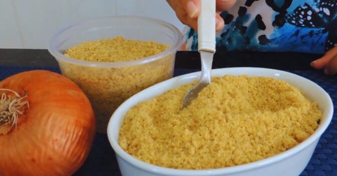 Acompanhamentos: Receita de creme de cebola caseiro para substituir o industrializado