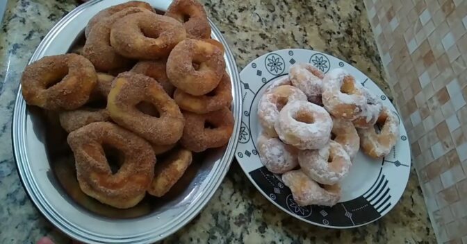 Lanches: Receita de donuts na air fryer: macio por dentro e crocante por fora