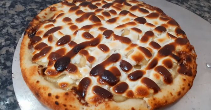 Massas: Receita de pizza de banana nevada: a melhor pizza doce que você vai fazer