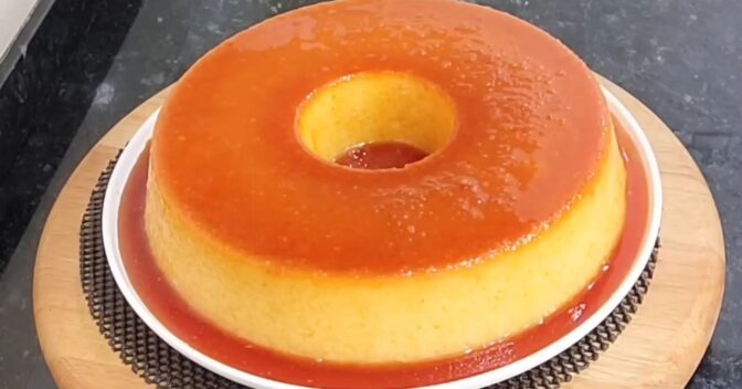Sobremesas: Receita de pudim de tapioca cremoso que derrete na boca sem usar batedeira