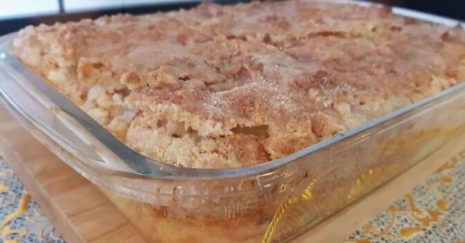 Sobremesas: Receita de torta de banana com farofa alemã que vai mudar seu café da tarde