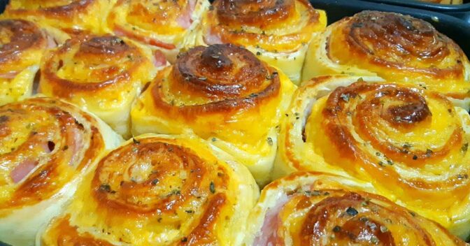 Salgados: Receita de Fatias Húngaras salgadas que ficam macias e bem recheadas