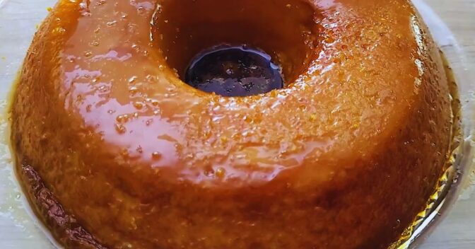 Sobremesas: Receita de Pudim de Laranja com Leite Condensado