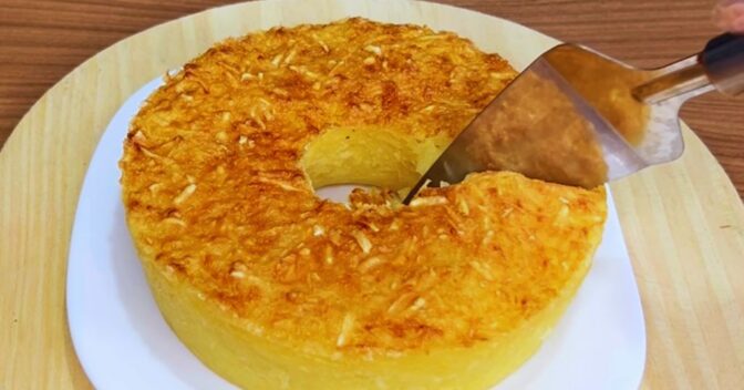 Bolos: Receita de bolo de aipim na airfryer sem sujar quase nada