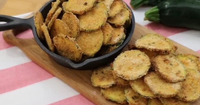 Acompanhamentos: Receita de chips de abobrinha na airfryer que virou febre na internet
