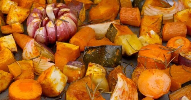 Acompanhamentos: Receita de Legumes no Forno Fit para Ajudar na Dieta