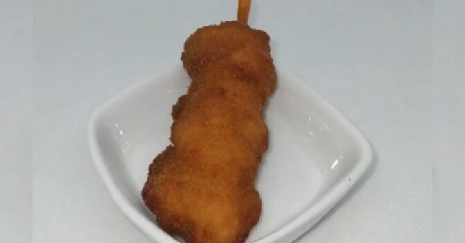 Acompanhamentos: Receita de Espetinho de Frango Empanado Perfeito e Crocante