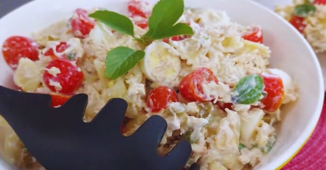Saladas: Receita de Salada de Macarrão Fit que fica deliciosa
