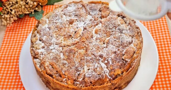 Bolos: Aprenda a fazer essa receita maravilhosa de Torta de Maçã Alemã que faz sucesso no Youtube