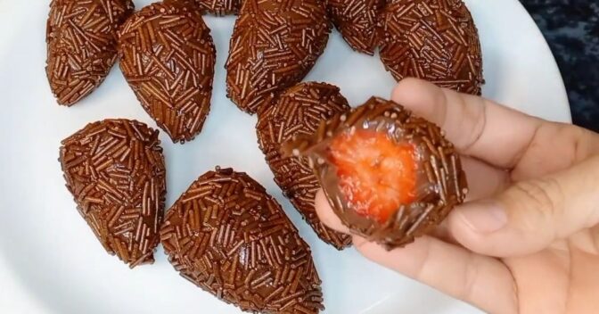 Air Fryer: Veja como é simples fazer Coxinha de Morango com Brigadeiro; ideal para momentos especiais