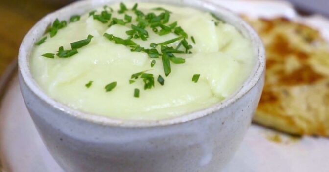 Acompanhamentos: Como fazer Purê de Batata SEM leite com esse passo a passo simples